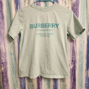 BURBERRY Kid's Horseferry Print T-Shirt size 14